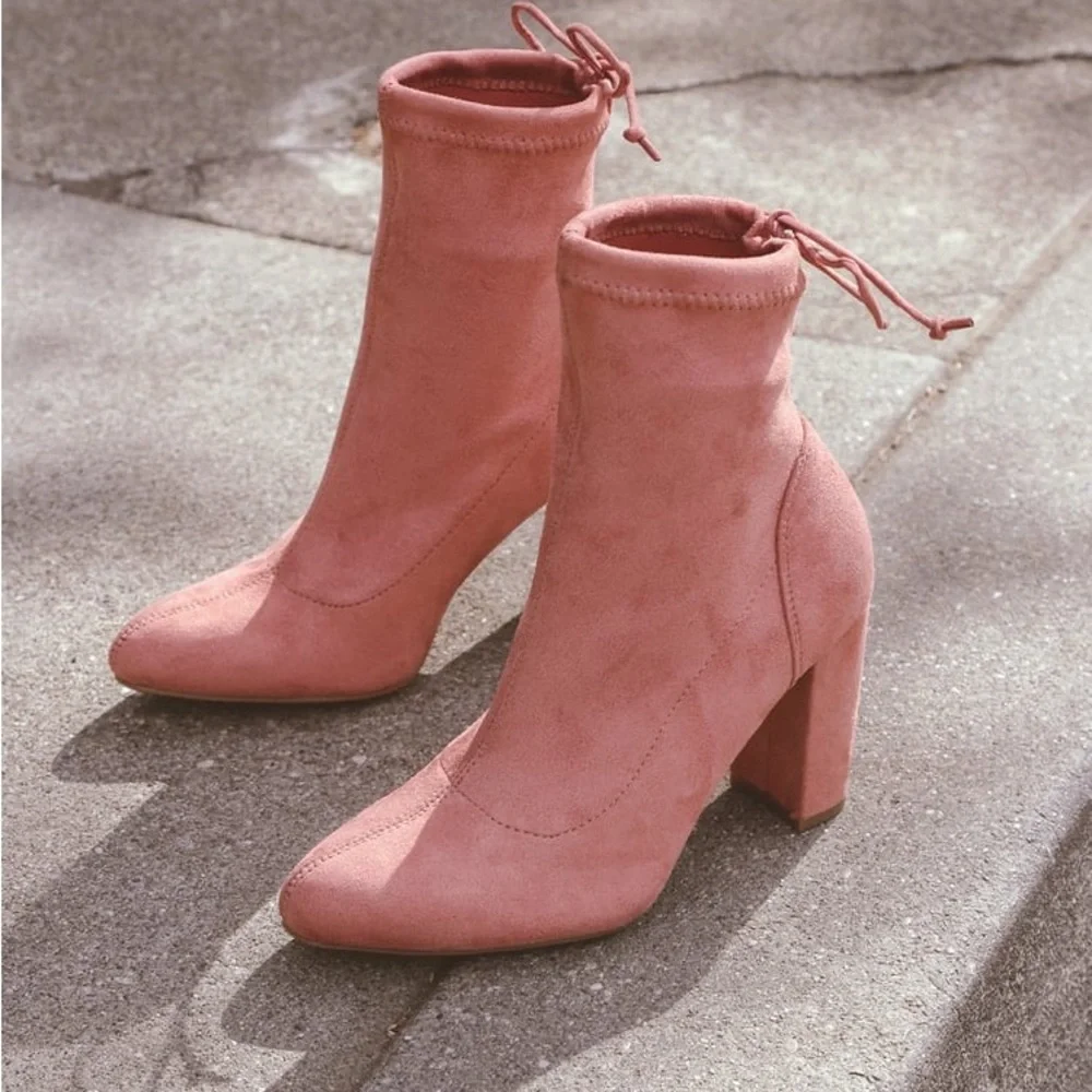 Spring Pink Booties - Picture 1 of 1